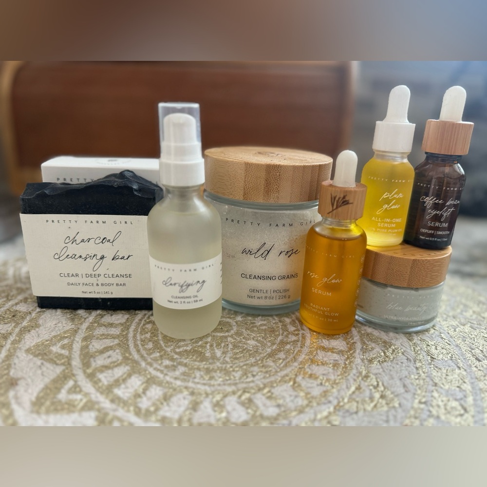 Pretty farm girl Skincare bundle
